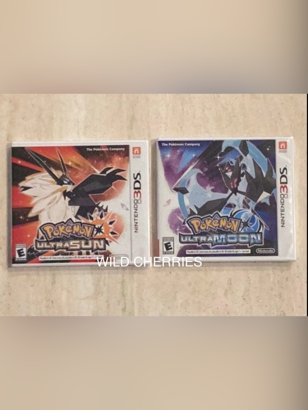 Pokemon Ultra Sun Nintendo 3DS Game & Pokemon Ultra Moon 3DS Games New & Sealed - Picture 5 of 6